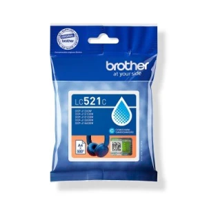 Tusz Oryginalny Brother LC-521 C (LC521C) Cyan