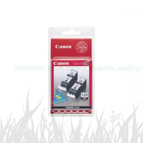 Tusz Canon Oryginał PGI-520BK.Twin (2932B009, 2932B019) Black