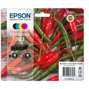 Zestaw tuszy Oryginalny Epson Nr.503 (C13T09Q64010) CMYK