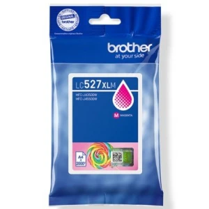 Tusz Brother Oryginał do MFC-J4350DW, MFC-J4550DW | 2tys. (LC527XLM) Magenta