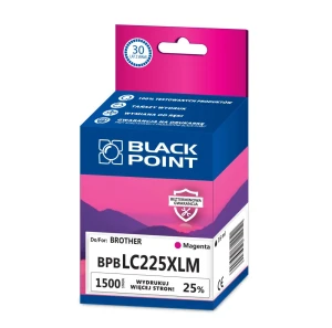 Black Point tusz BPBLC225XLM zastępuje Brother LC-225XLM, czerwony