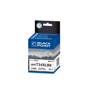 Black Point tusz BPET34XLBK zastępuje Epson C13T34714010, black