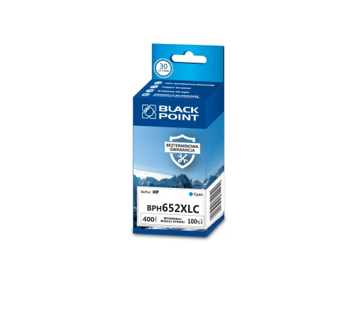 Black Point tusz BPH652XLC zastępuje HP F6V24AE, tricolor