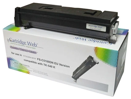 Toner Cartridge Web Black Kyocera TK540/TK542 zamiennik TK-540K (CW-K540BN)