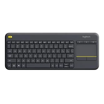 Logitech Klawiatura K400 Plus czarna bezprzewodowa