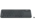 Logitech Klawiatura K400 Plus czarna bezprzewodowa