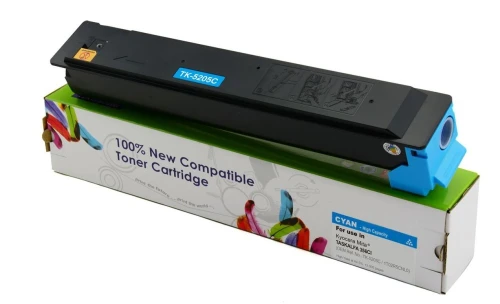 Toner Cartridge Web Cyan Kyocera TK5205 zamiennik TK-5205C (CW-K5205CN)