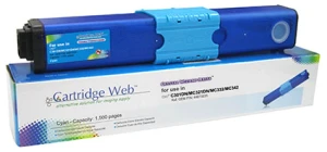 Toner Cartridge Web Cyan OKI C301 zamiennik 44973535 (CW-O301CN)