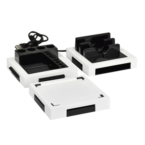 MONOLITH Modułowy przybornik biurowy z USB (MDO003)