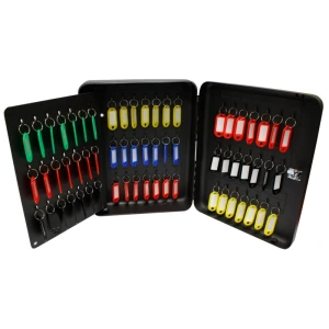 Verotech Szafka wisząca na 84 klucze czarna z zawieszkami (2171/4A_BLACK___39-641072)
