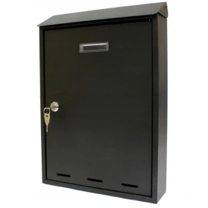 Verotech Skrzynka na listy pocztowa  czarna (3140/2_BLACK)