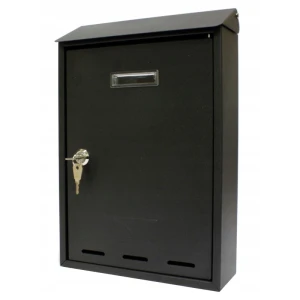 Verotech Skrzynka na listy pocztowa  czarna (3140/1_BLACK)