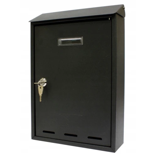 Verotech Skrzynka na listy pocztowa  czarna (3140/1_BLACK)