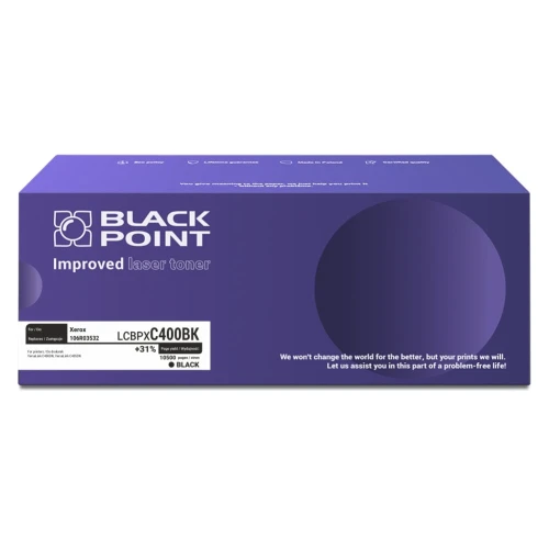 [ ] Toner Black Point Color (Xerox ) | 10,5tys. (LCBPXC400BK 106R03532 BLXC400BKBW) Black