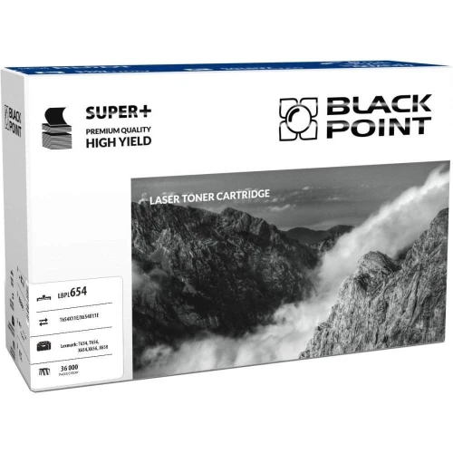 Black Point toner zastępuje Lexmark T654/X654H11E, ( ) | 36tys. (LBPL654 T654X11E X654X11E BLLOPE654BCCW) Black