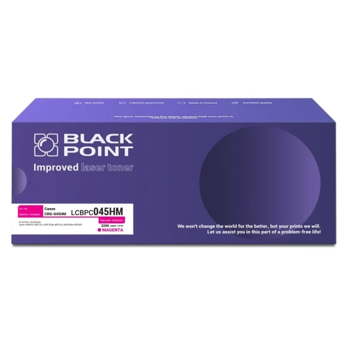 Black Point toner zastępuje Canon | 2,2tys. (LCBPC045HM CRG-045HM BLC045HBMBW) Magenta