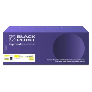 Toner Black Point Zastępuje: Canon | 11,4tys. (LCBPC064HY CRG-064HY BLC064HYBW) Yellow