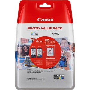 Tusz Canon Oryginał dwupak PG545xl+CL546xl (8286B006) Bk+Col