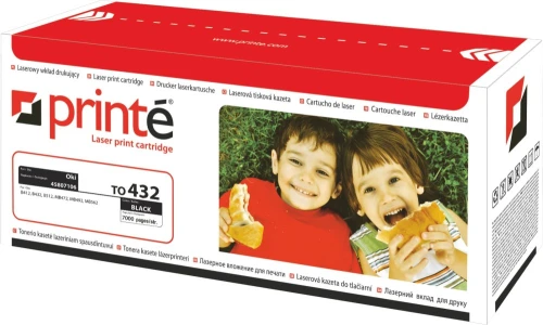 Printé toner zastępuje Oki (TO432 45807106 FCPPRTO432)