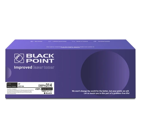 Bęben Black Point zastępuje HP | 14tys. (DBPH314 CE314A) Black