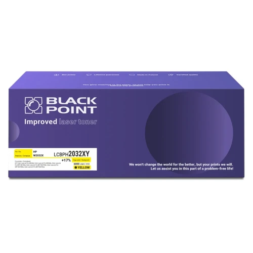 Toner Black Point Zastępuje: HP | 6tys. (LCBPH2032XY W2032X BLH2032XYBW) Yellow