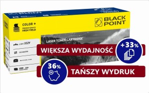 [LCBPOC332Y] Toner Black Point (Oki 46508709) yellow