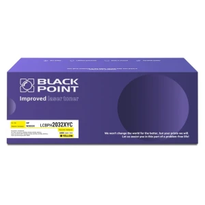 Toner Black Point Zastępuje: HP | 6tys. (LCBPH2032XYC W2032X BLH2032XCYBW) Yellow