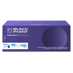 Toner Black Point Zastępuje: HP | 1,4tys. (LCBPH2411ACC W2411A BLH2411ACCBW) Cyan