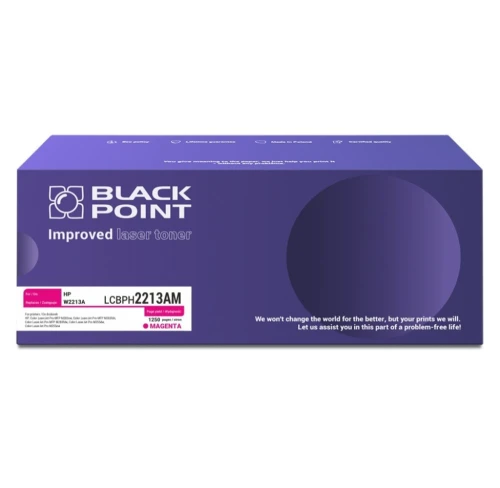 Toner Black Point Zastępuje: HP | 1,3tys. (LCBPH2213AM W2213A BLH2213AMBW) Magenta