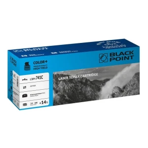 Black Point toner zastępuje HP | 8,3tys. (LCBPH741C CE741A BLH5225BCBW) Cyan