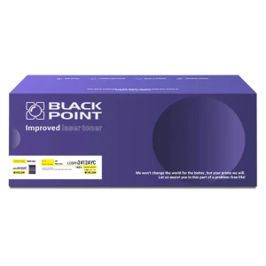 Toner Black Point Zastępuje: HP | 1,4tys. (LCBPH2412AYC W2412A BLH2412ACYBW) Yellow