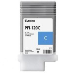 Tusz Canon PFI-120C do TM-200/TM205 | 130ml (CF2886C001AA) Cyan