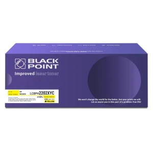 Toner Black Point Zastępuje: HP | 6,3tys. (LCBPH2202XYC W2202X BLH2202XCYBW) Yellow