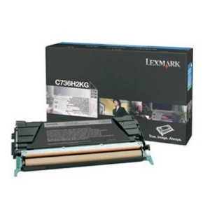 Toner Lexmark Oryginał do C 736 DN, C 736 DTN C736 H K | 12tys. (C736H2KG) Black