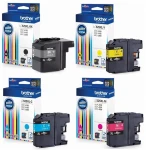 BROTHER TUSZ DCP-J105 DCP-J100 DCP-J200 LC-525XL LC-529XL Oryginał KOMPLET