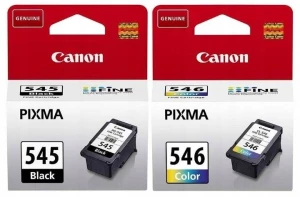 2 x Tusz Canon PG545 + CL546 CZARNY+KOLOROWY ORYGINAŁ