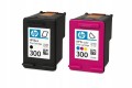 Komplet oryginalnych tuszy HP 300 CZARNY CC640A + KOLOR CC643A 2025/2026