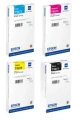 Komplet Tuszy CMYK Epson T907 do WF-6xxx XXL (T907_CMYK)