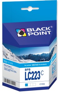 [BPBLC223C] Ink/Tusz Black Point (Brother LC-223C) cyan