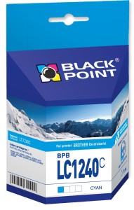 [BPBLC1240C] Ink/Tusz Black Point (Brother LC1240C) cyan