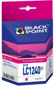 [BPBLC1240M] Ink/Tusz Black Point (Brother LC1240M) magenta