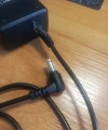 Polker PA-90 uzywany - wtyk 5,5x1,7 mm i przetarta oslonka przewodu