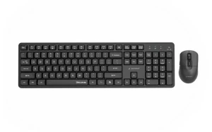Zestaw bezprzewodowy klawiatura i mysz Gembird KBS-WMS-01 czarny