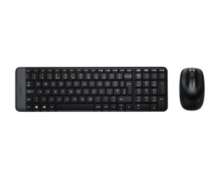 Zestaw bezprzewodowy klawiatura i mysz Logitech MK220 czarny (920-003161)