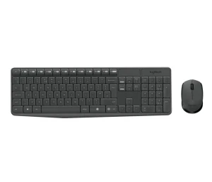 Zestaw bezprzewodowy klawiatura i mysz Logitech MK235 (czarny) (920-007931)
