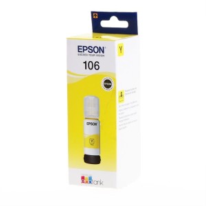 Tusz Epson Nr.106 do L7180 | 70ml. (C13T00R440) Yellow
