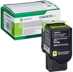 Toner Lexmark do MC2535adwe | 3,5tys. (C242XY0) Yellow