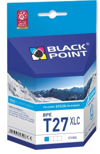 [BPET27XLC] Ink/Tusz Black Point (Epson C13T27124010) cyan