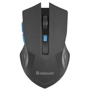 Defender Accura MM-275 Mysz bezprzewodowa, czarna, 1600DPI (52275)