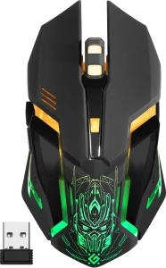 Defender TRIGGER GM-934 Mysz bezprzewodowa, czarna, 3200DPI (52934)